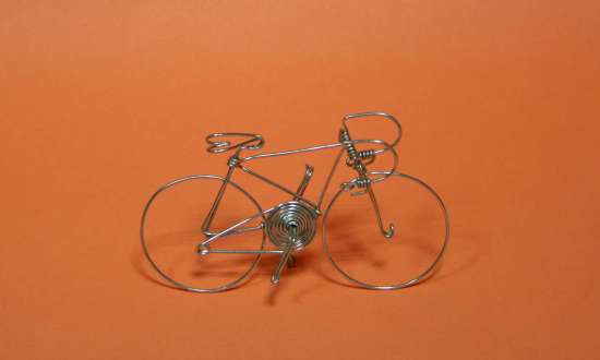 Drôtený bicykel