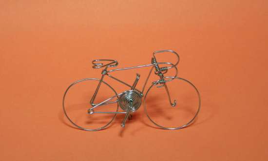 Drôtený bicykel