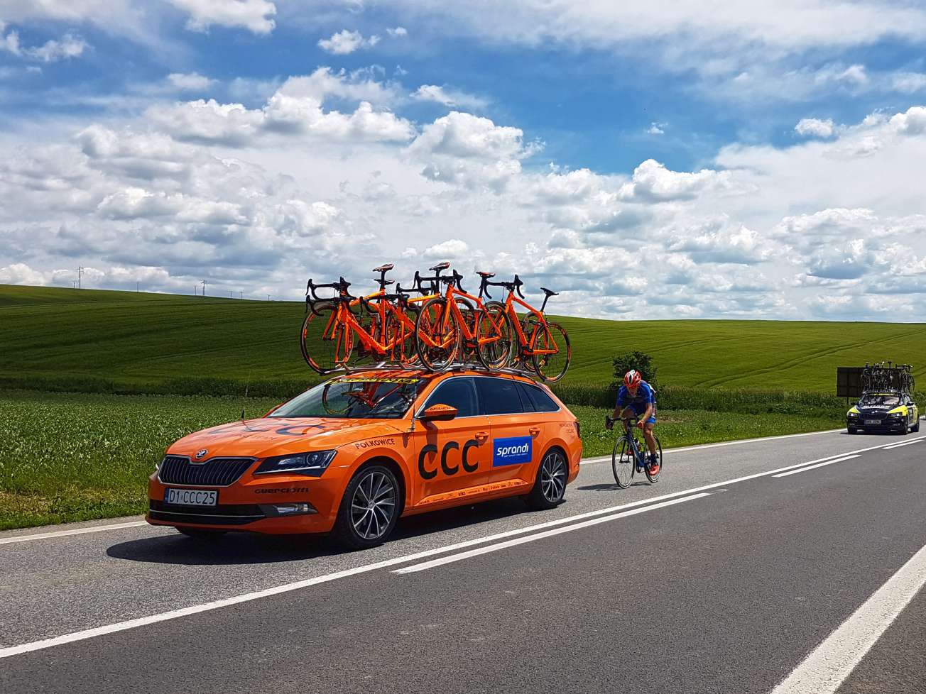 bicykle tímu CCC
