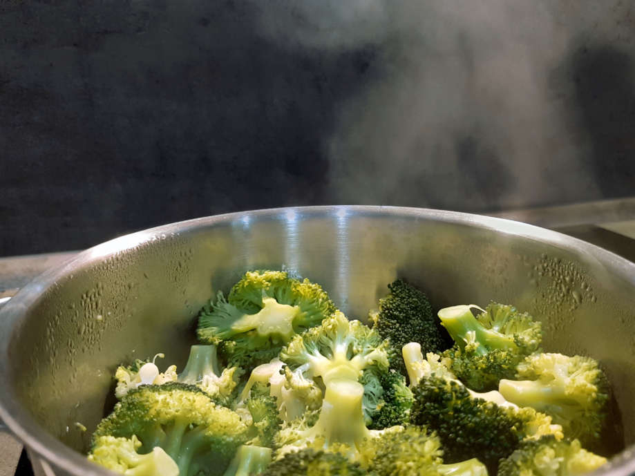 Brokolica varená na pare