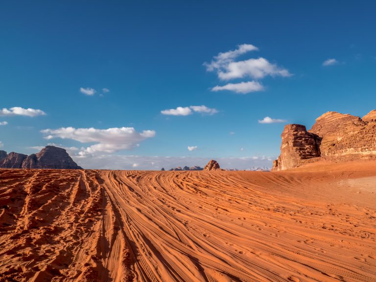 Mesačné údolie Wadi Rum