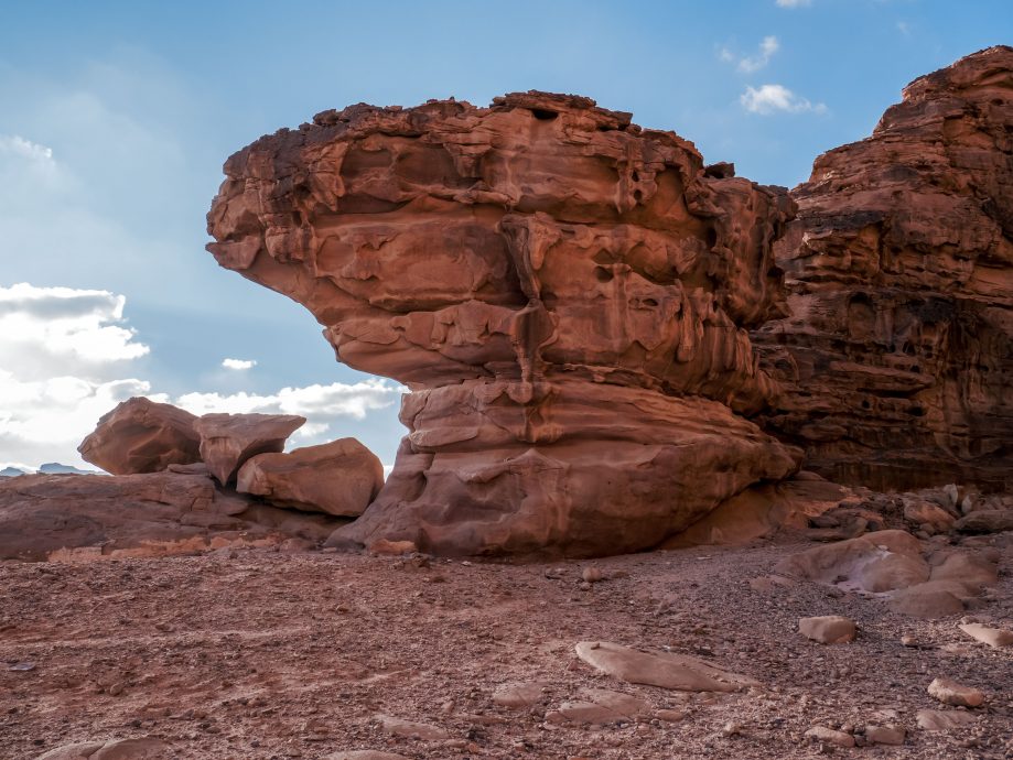 Cestovanie po púšti Wadi Rum