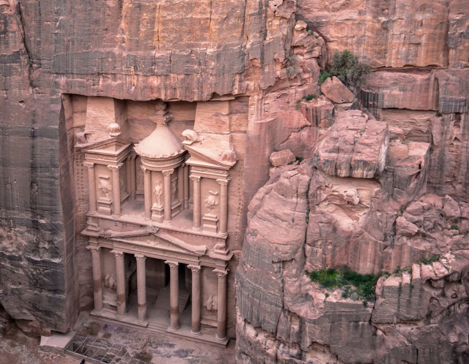 Jordánske mesto Petra