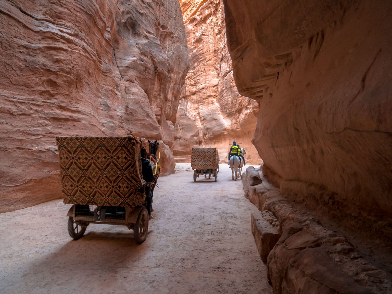 Cesta v skalnej rokline - Petra