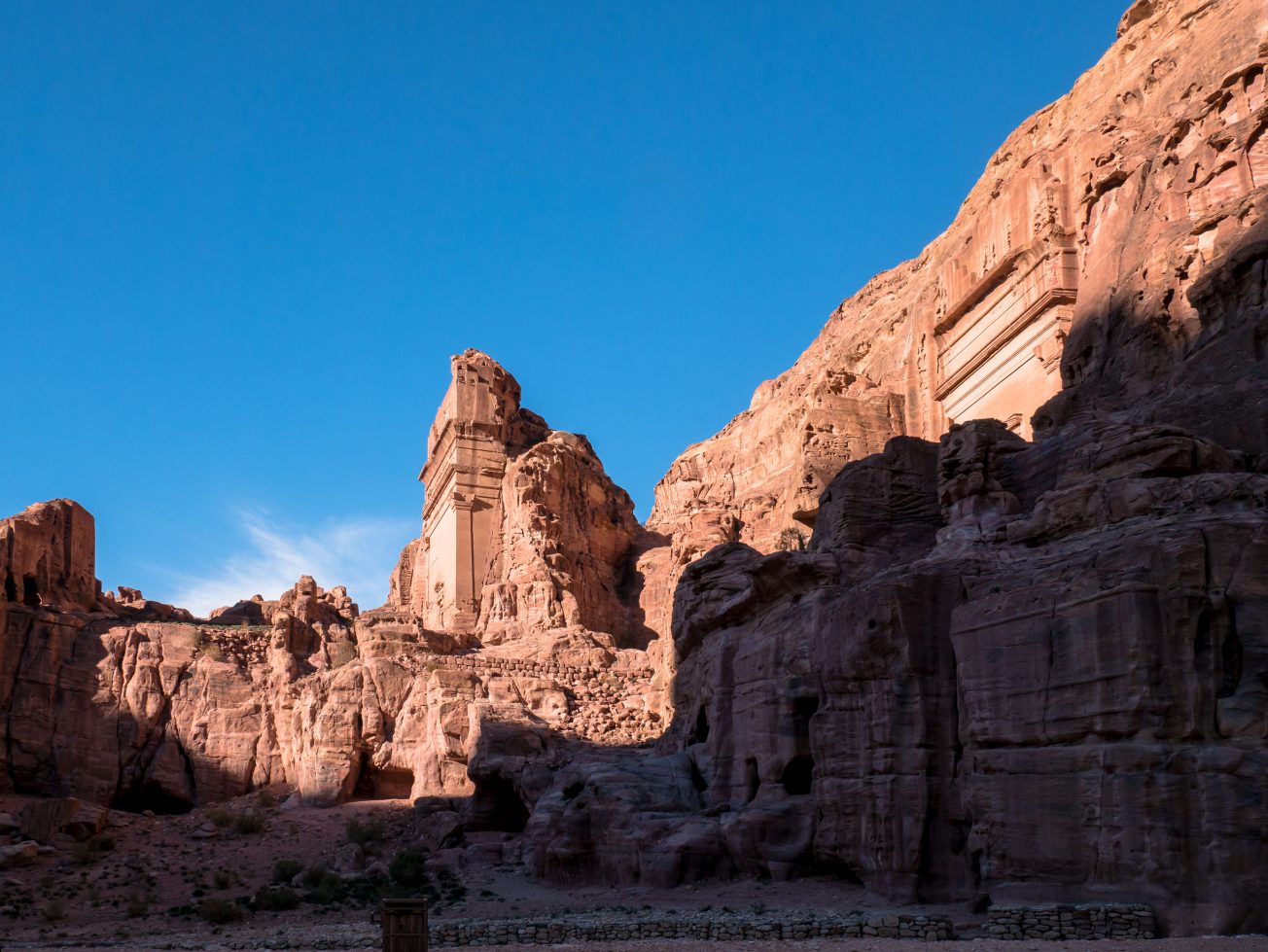 Starobylé zrúcaniny Petra