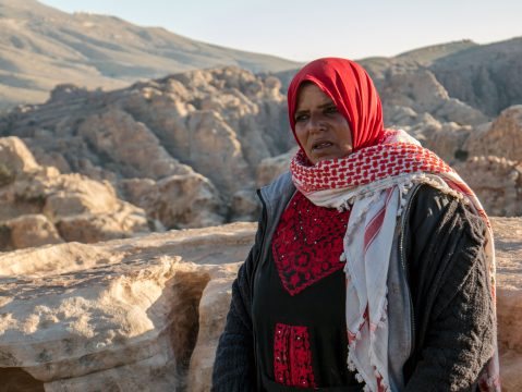 Beduínka Jordánsko