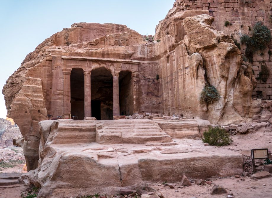 Pamiatka v meste Petra