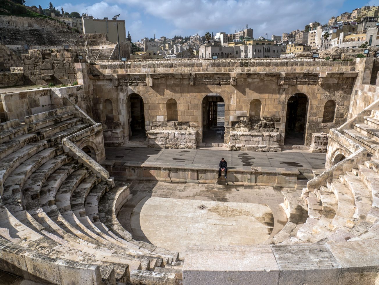 Roman Amphitheater Ammán, Jordánsko