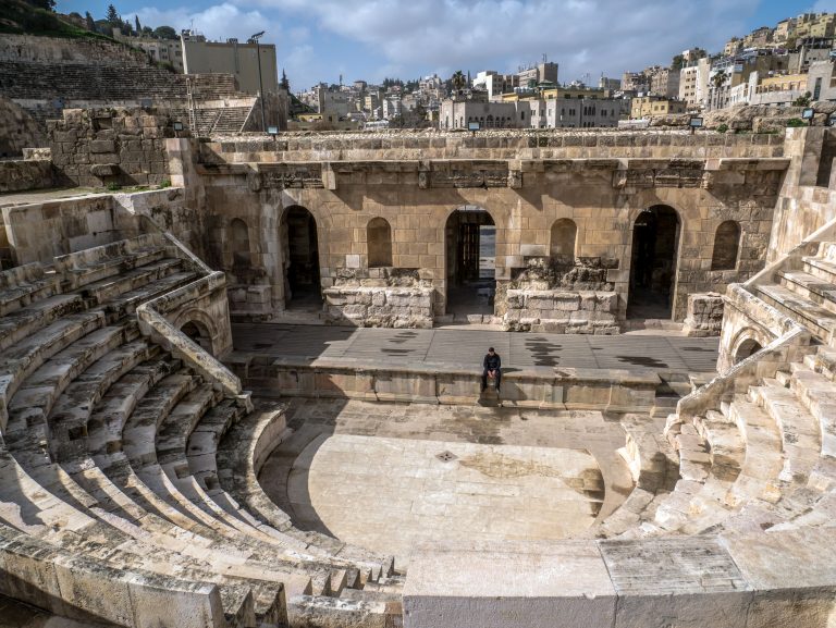 Roman Amphitheater Ammán, Jordánsko