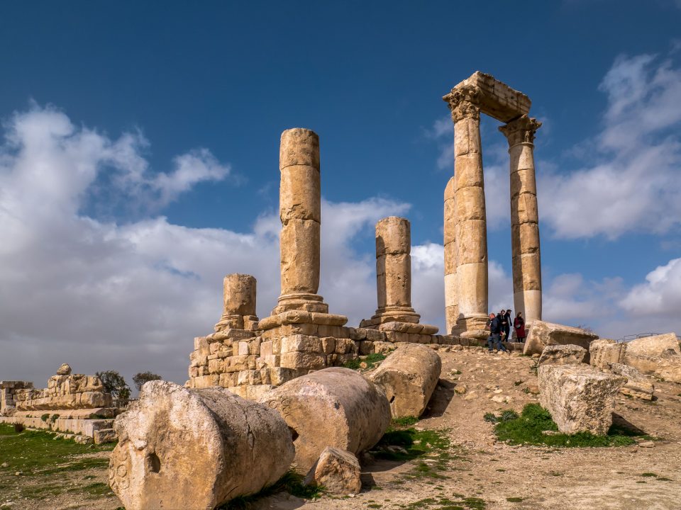Jordánske mesto Amán a jeho pamiatky