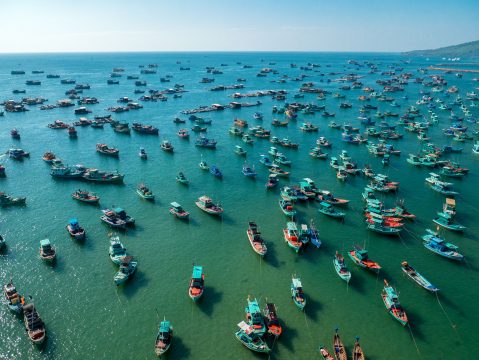 Rybárske lode Vietnam