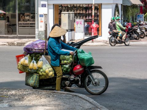 Predajca ovocia - Vietnam