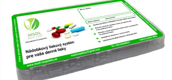 MSDL- Monitorovaný systém dávkovania liekov vhodný pre zariadenia sociálnych služieb