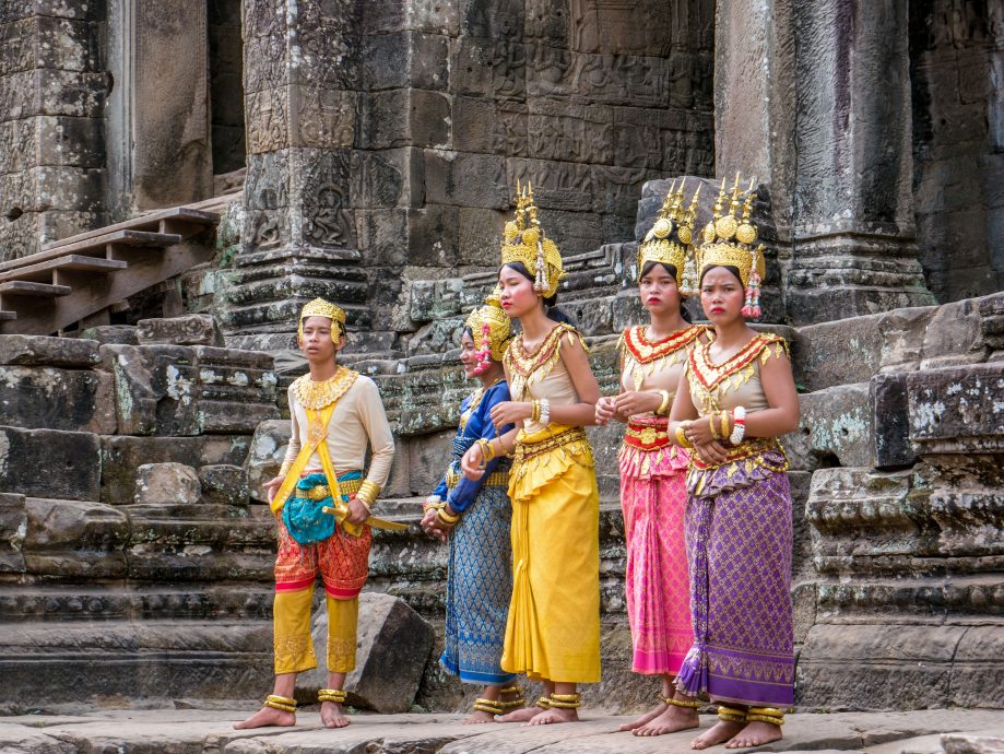 Kambodža tanečníci